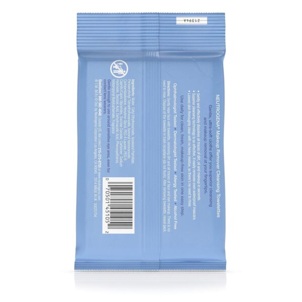 81qX8JxnktL._SL1500_.jpg Neutrogena Make-Up Remover Cleansing Towelettes, 7 Count, Packaging May Vary