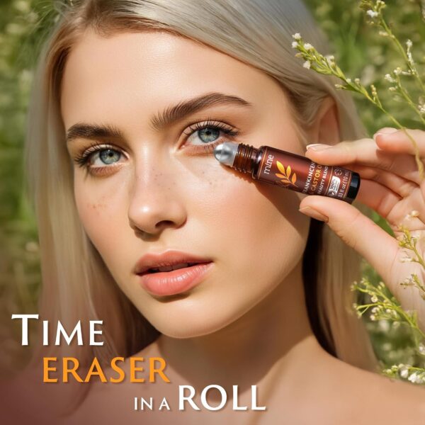 81qnIr7eO0L._AC_SL1500_.jpg Mine Pure Castor Oil and Frankincense Roll On - Meaningful Gifts for Women - Eye Roller, Under Eye Puffiness, Hexane Free Castor Oil for Face, Under Eye, Skin, Wrinkles, Dark Circles Roll On