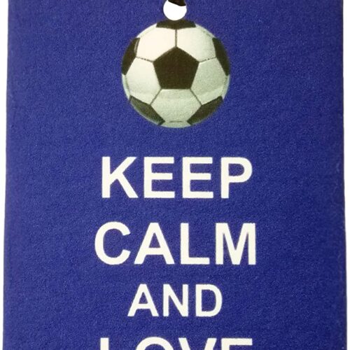 Keep Calm And Love Everton Car Air Freshener (Fun Birthday/Xmas Christmas Stocking Filler/Secret Santa/Novelty Scented Gift)