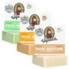 Dr. Squatch Total Moisture Natural Men’s Bar Soap – Non-Drying 2-in-1 Face + Body Soap Bar – Plant-Based Ingredients, Created for All Skin Types – Gifts for Men – 5oz (3-Pack)