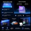 81suFOLIzXL._AC_SL1500_.jpg GEEKOM IT13 MAX AI Mini PC, Intel Ultra 9 185H(TDP 65W) Idea Code/Tasks/Gaming, 16GB DDR5(Up to 96GB) 1TB SSD(Up to 4TB), Windows 11 Pro, Arc GPU,Video Editing, Dual 2.5GbE LAN, WiFi 7,8K Quad Display