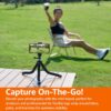 81te36PfoAL._AC_SL1500_.jpg Amazon Basics Portable and Flexible Tripod 25cm/10inch with Wireless Remote and Phone Holder, Black