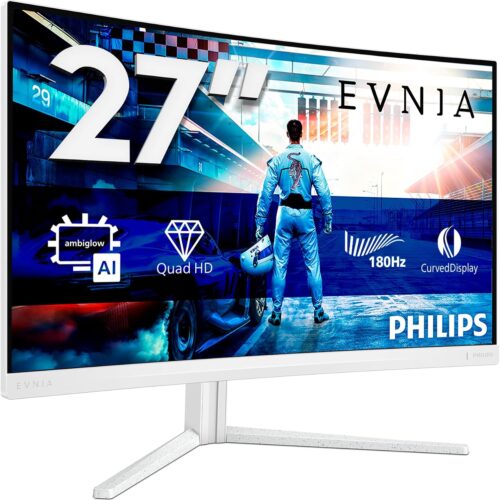81tfDovvp-L._AC_SL1500_.jpg PHILIPS Evnia 27M2C5501-27 inch QHD curved gaming monitor, 180 Hz, 1 ms GtG, FreeSync Premium (2560x1440, 2x HDMI 2.0, 1x DisplayPort1.4) white
