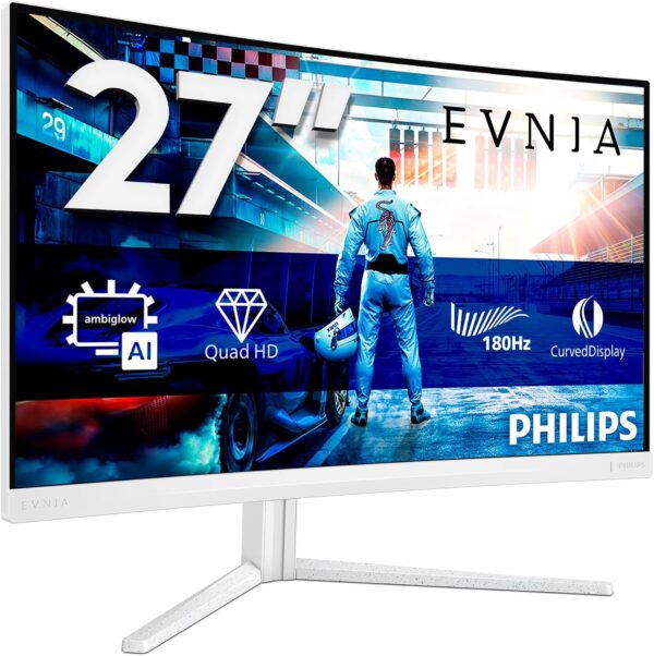 81tfDovvp-L._AC_SL1500_.jpg PHILIPS Evnia 27M2C5501-27 inch QHD curved gaming monitor, 180 Hz, 1 ms GtG, FreeSync Premium (2560x1440, 2x HDMI 2.0, 1x DisplayPort1.4) white