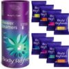 81tnVvw8QiL._AC_SL1500_.jpg Shower Steamers Aromatherapy 8 Pack - Birthday Gifts for Women,Men, Mom, Fathers Day Gift for Dad, Shower Bombs with Essential Oils for Stress Relief, Self Care, Relaxation, Travel Essentials
