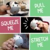 Boxer Gifts Moody Cow Stress Toys | Unique Stress Balls For Adults & Grumpy Teenagers - Helps With Anxiety Relief - Office Novelty Desk Toy | Funny Gifts For Women - Rude Secret Santa Gift For Her