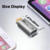 81uRBMNrXTL._AC_SL1500_.jpg Duttek DisplayPort to HDMI Adapter 8K@60Hz, DP to HDMI Converter for Gaming PC Laptop MacBook, Unidirectional Transmission for Monitor Projector TV, Laptop Desktop PS5