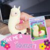 81vzhok-IL._AC_SL1500_.jpg Boxer Gifts Calma Llama Stress Toy - Squishy Fidget Toys & Stress Balls For Adults - Helps With Anxiety Relief - Office Desk Toy Fun Stocking Filler Gifts For Women - Colleagues Secret Santa Gift