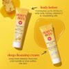 Burt's Bees Mothers Day Gifts Ideas - Essentials Everyday Set, 5 Travel Size Products - Deep Cleansing Cream, Hand Salve, Body Lotion, Foot Cream and Original Lip Balm