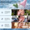 81ws5KWdoxL._SL1500_.jpg BAIMEI IcyMe Ice Roller for Face and Gua Sha Facial Tool Set, Ice Face Roller Reduces Puffiness Relieves Migraines Skin Care Tools, Self Care for Women - Pink