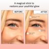81xfdFMX6UL._SL1500_.jpg grace & stella Under Eye Brightener Balm Stick - Travel Essentials - Caffeine Eye Cream for Dark Circles, Puffiness, Wrinkles - Vegan Moisturizer Stick with Niacinamide, Hyaluronic Acid (0.13oz/3.5g)