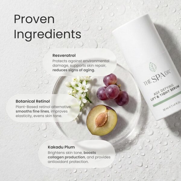 The Spa Dr. Antioxidant Serum - Anti Aging Skin Care - 30 Day Supply - Safe For All Skin Types - Perfectly pH Balanced - Organic Skin Care - Step 2 Nourish - 30 ML / 1 Fl. Oz.