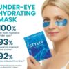 Stylia Collagen & Vitamin C Under Eye Patches for Puffy Eyes & Dark Circles - Depuffing, Hydrating & Firming Under Eye Mask with Hyaluronic Acid - Stocking Stuffers for Teen Girls, Vegan (30 Pairs)