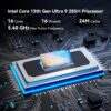 81z7PO6pI0L._AC_SL1500_.jpg GEEKOM IT15, The Most Powerful AI Mini PC with Intel Ultra 9 285H(15th Gen) 99 Tops | 32GB DDR5, 1TB SSD | Arc 140T GPU | WiFi 7, 8K Quad Display, Win11 Pro, Video Editing, Coding, and Multitasking