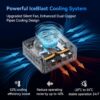 High Speed GEEKOM IT13 Mini PC 2026 with 13th Gen Intel i5-13600H |1TB SSD | 16GB RAM | Windows 11 Pro | 2 X USB4.0(40Gbps) | Quad Display| WiFi 6E |SD Slot | Intel NUC13 Replacement Desktop Computers