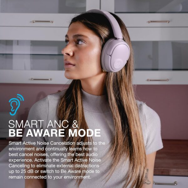 91PlSFgoiL._AC_SL1500_.jpg JLab JBuds Lux ANC, Over Ear Headphones, Active Noise Cancelling, Bluetooth, Mauve