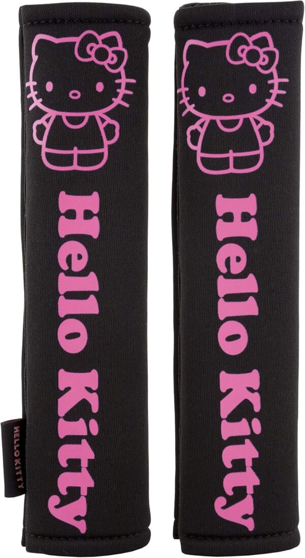 916M1oyoi5L._AC_SL1500_.jpg HELLO KITTY KIT1035 Pads for Safety Belts, Black, AUTO