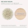 917J4ydHjAL._SL1500_.jpg EcoTools Dry Body Brush, Cruelty-Free Bristles Exfoliate & Smooth Skin, Dry Brushing Removes Flaky Skin, May Help Improve Circulation & Tone, Eco-Friendly Skincare Tool, Vegan & Cruelty-Free, 1 Count