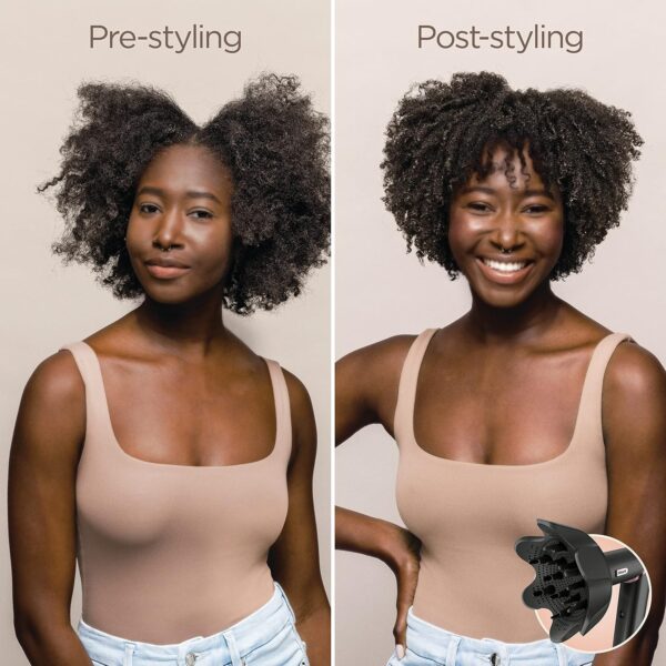 91U0BIvTPzL._AC_SL1500_.jpg Shark Hair Dryer | FlexStyle Hair Styling System | Portable & Powerful Blow Dryer Brush | Hair Curler & Volumizer | 6 Styling Tools Included | Best for All Hair Types | Black | HD440BK