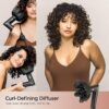 91V-vprJ-AL._AC_SL1500_.jpg Shark Hair Dryer | FlexStyle Hair Styling System | Portable & Powerful Blow Dryer Brush | Hair Curler & Volumizer | 6 Styling Tools Included | Best for All Hair Types | Black | HD440BK