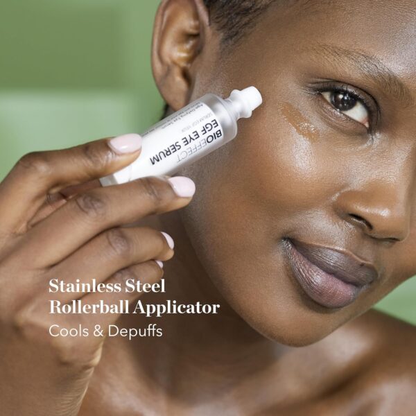 91eeOilLfyL._SL1500_.jpg BIOEFFECT EGF Eye Serum with De-Puffer Rollerball | Age-Defying Under Eye Treatment with Epidermal Growth Factor for Fine Lines, Wrinkles, Puffiness & Sagging 6 mL / 0.20 oz